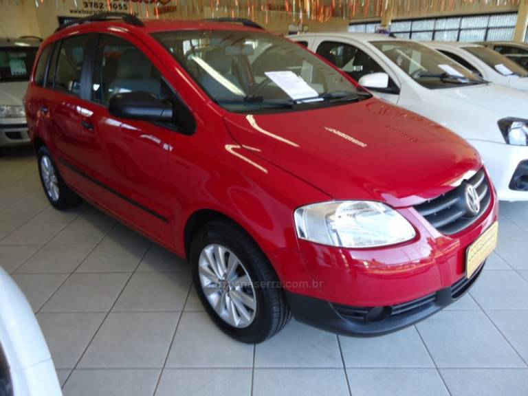 VOLKSWAGEN - SPACEFOX 1.6 MSI TRENDLINE 8V FLEX 4P MANUAL - 2010/2010 - Vermelha - R$ 35.823,00