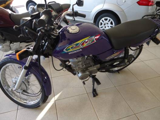 HONDA - CG 125 TITAN - 1997/1998 - Azul - R$ 6.323,00