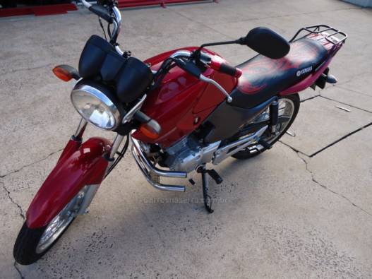 YAMAHA - YBR 125 FACTOR E - 2009/2009 - Vermelha - R$ 7.823,00