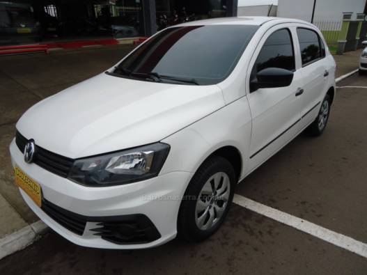 VOLKSWAGEN - GOL 1.0 TEC 8V FLEX 4P MANUAL - 2018/2018 - Branca - R$ 45.823,00
